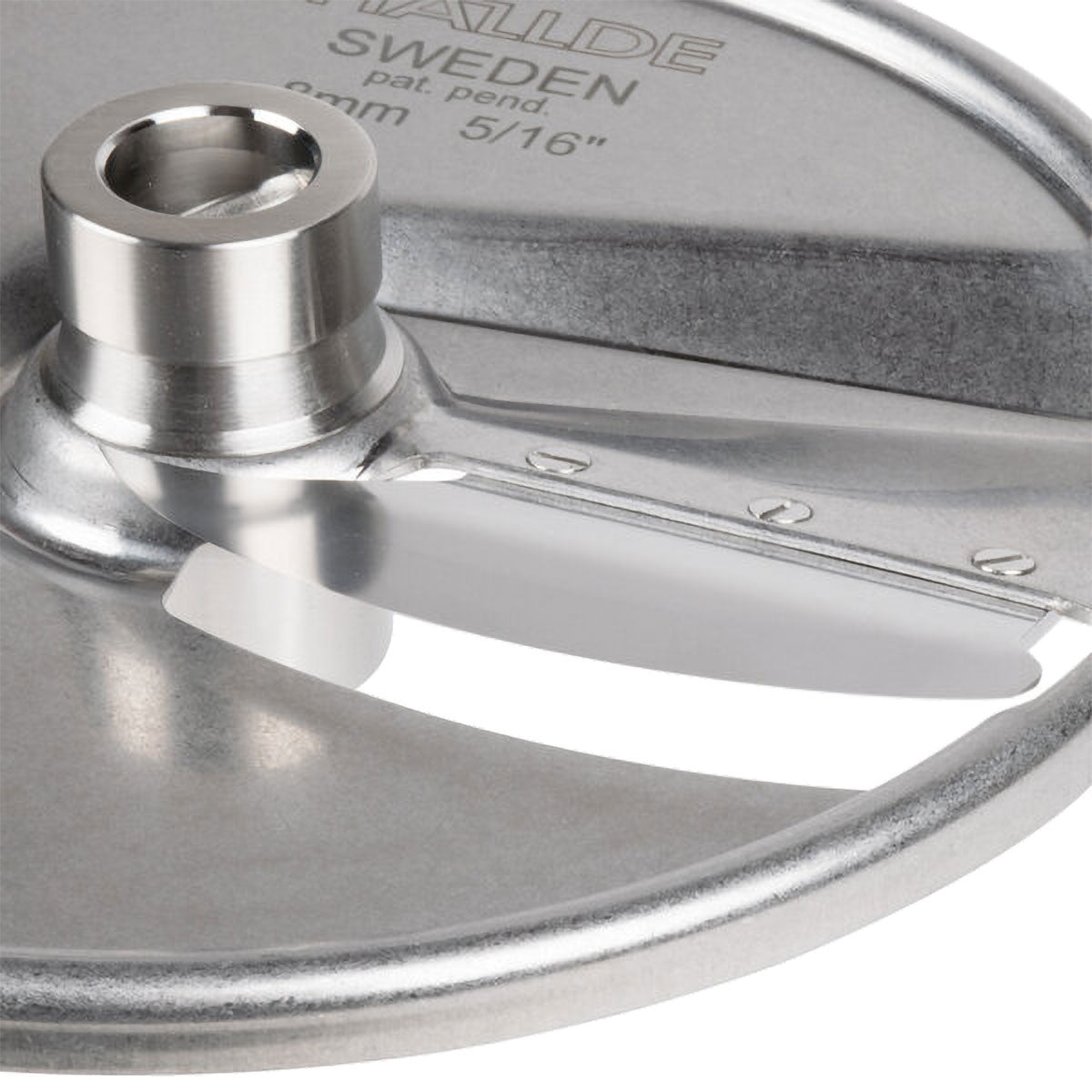 Hobart SLICE-5/16-SS, 5/16" Slicing Plate (8mm), Stainless Steel Knife