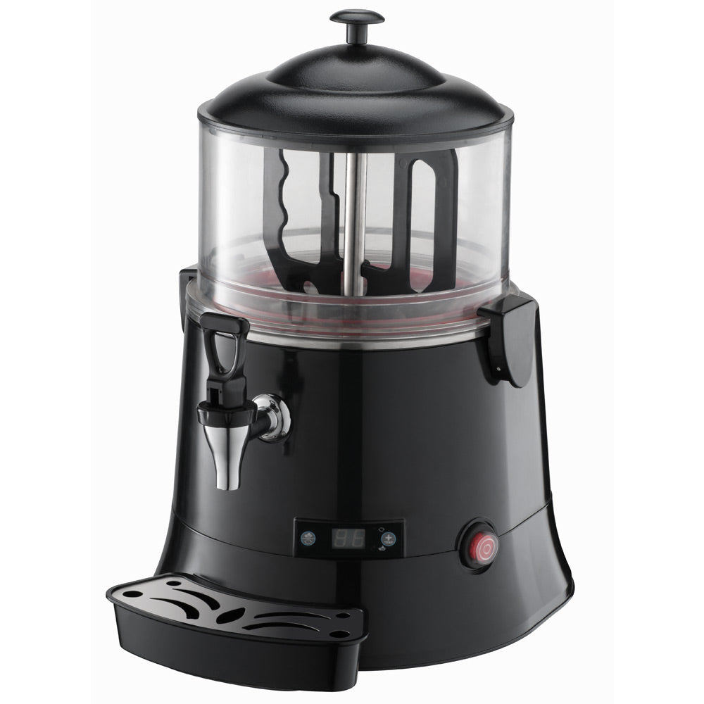 Coldline CHOCO5 hot chocolate dispenser, angled front view