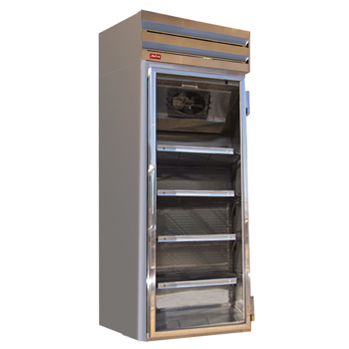 Howard-McCray GF22-FF 26" 1 Glass Door Merchandiser Freezer in White, 22 cu. ft.