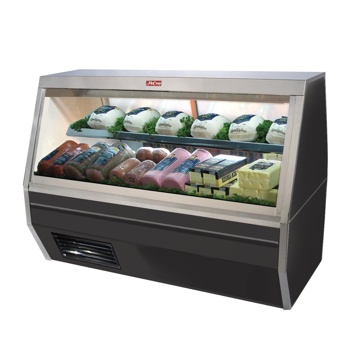 Howard-McCray R-CDS35-12-BE-LED 143" Flat Refrigerated Deli Display Case