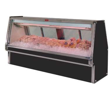 Howard-McCray R-CFS34N-10-BE-LED 120" Flat Refrigerated Seafood Display Case, Remote, Black