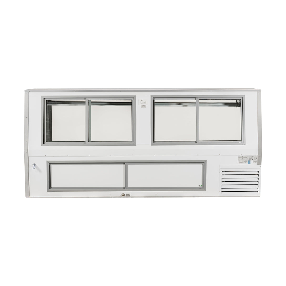 Howard-McCray R-CMS34E-12-LED 149" Double Duty Flat Refrigerated Meat Display Case, Remote