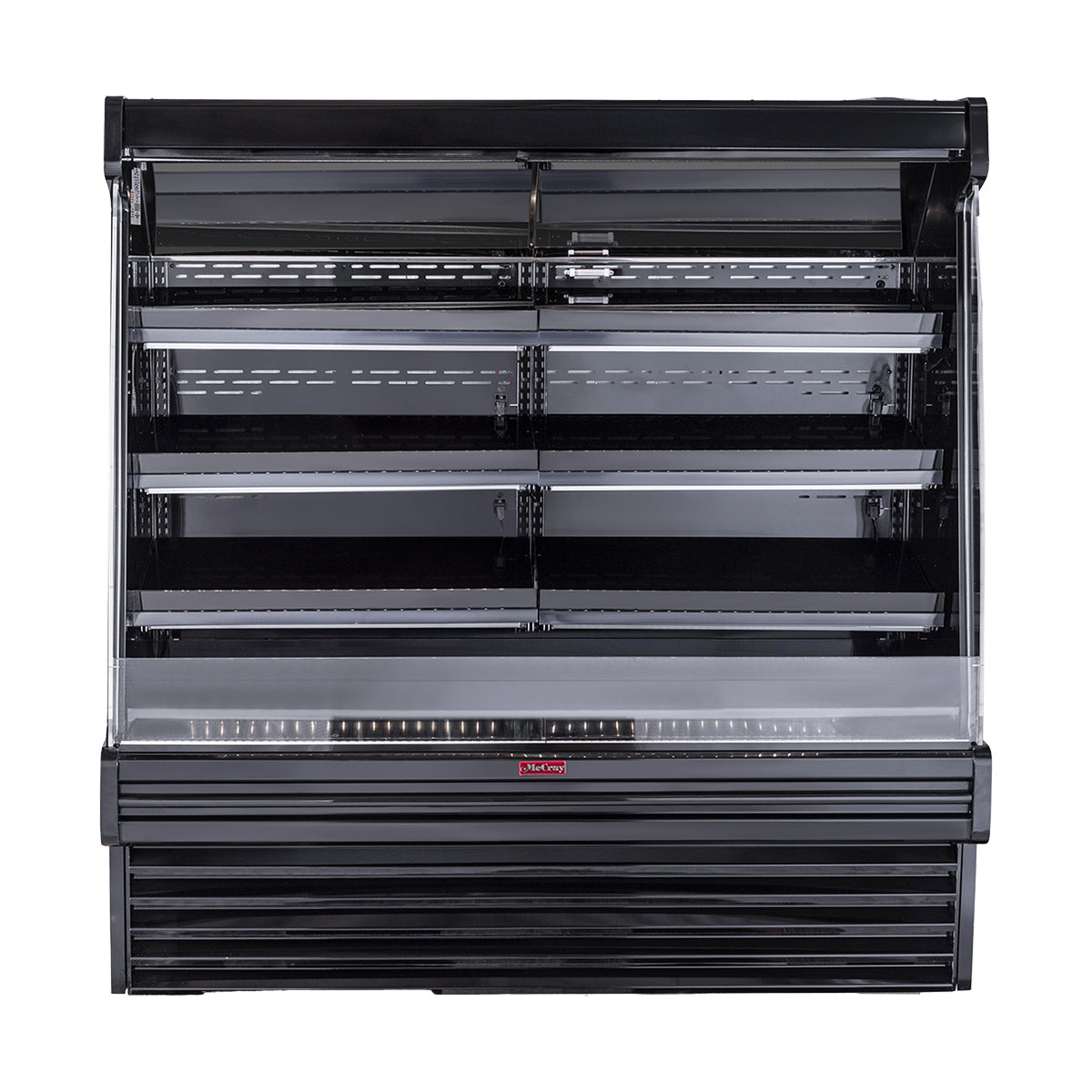 Howard-McCray R-OP35E-12S-B-LED 147" Remote Refrigerated Produce Display Case, Black