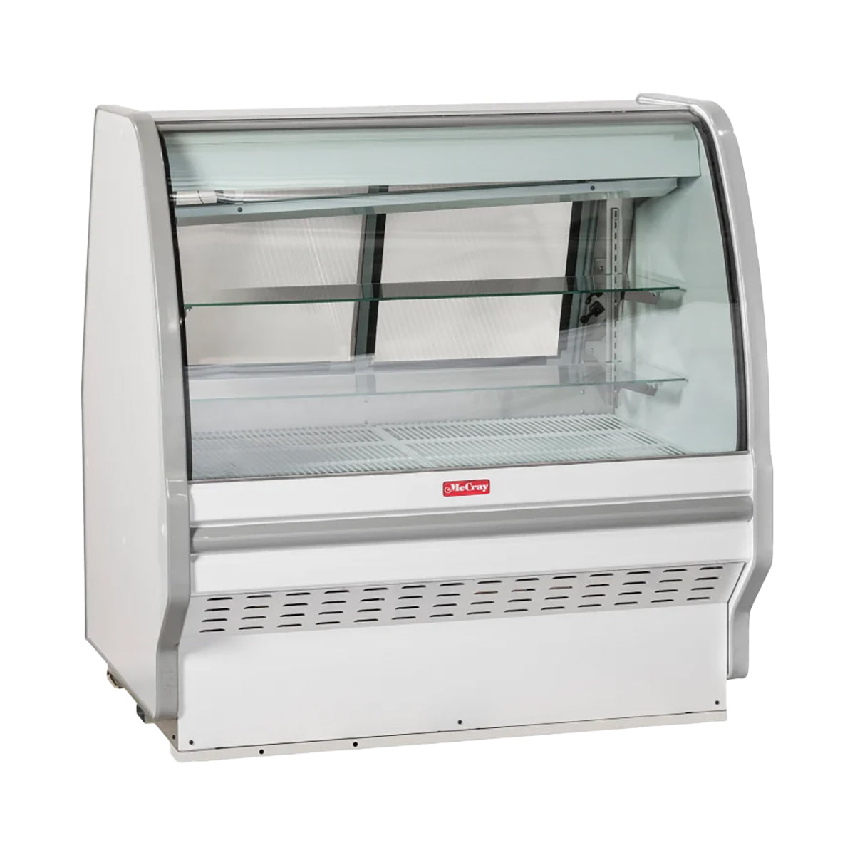 Howard-McCray SC-CBS40E-6C-S-LED 76" Refrigerated Bakery Display Case, Stainless Steel