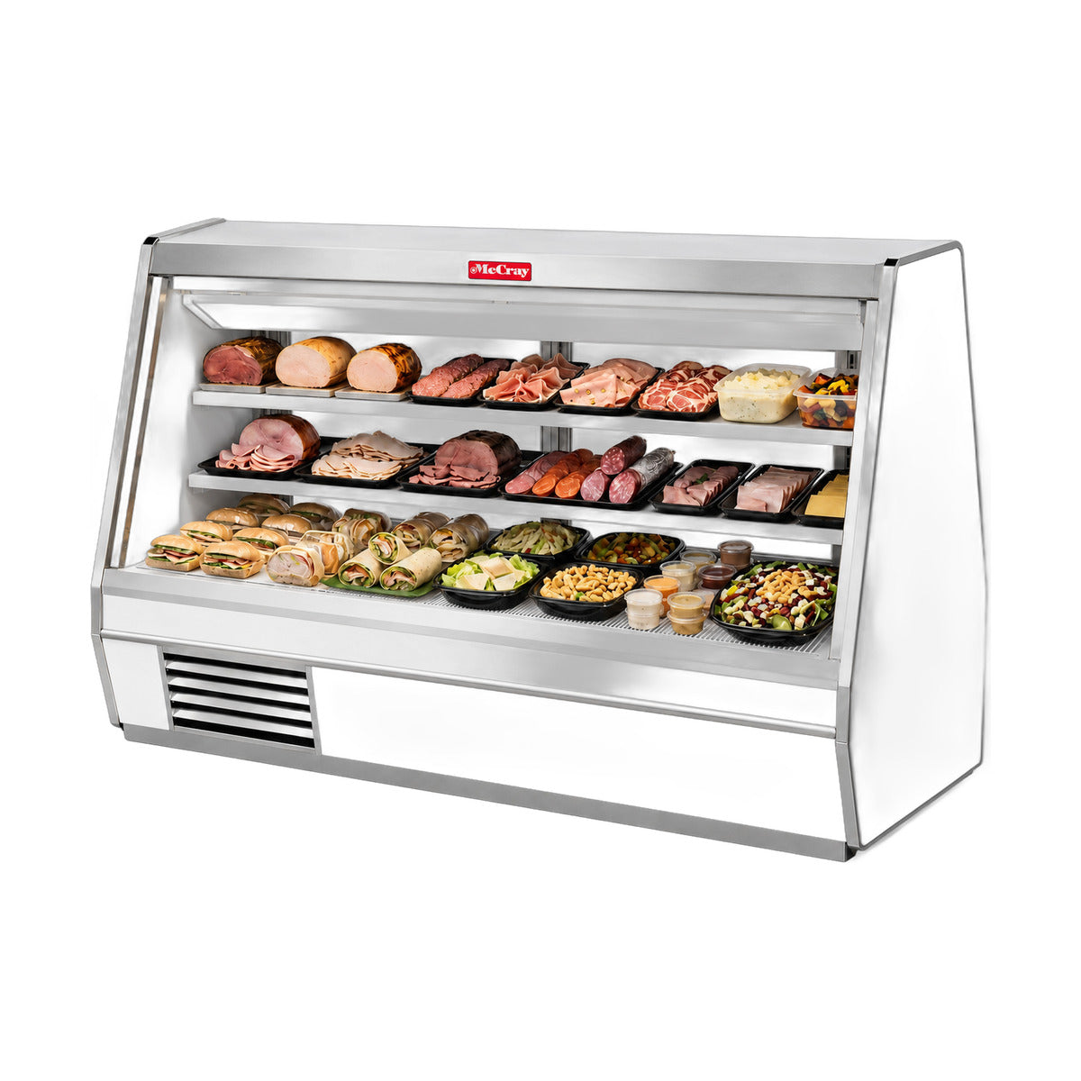 Howard-McCray SC-CDS32E-8-LED 98" Flat Refrigerated Deli Display Case