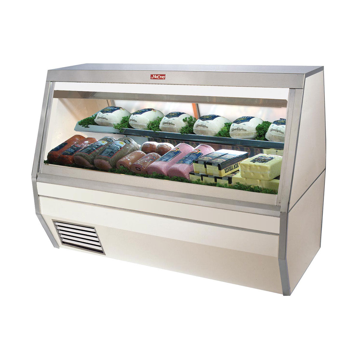 Howard-McCray SC-CDS35-6-LED 71" Flat Refrigerated Deli Display Case