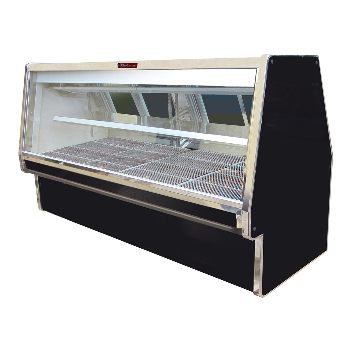 Howard-McCray SC-CMS34E-6-BE-LED 77" Double Duty Flat Refrigerated Meat Display Case