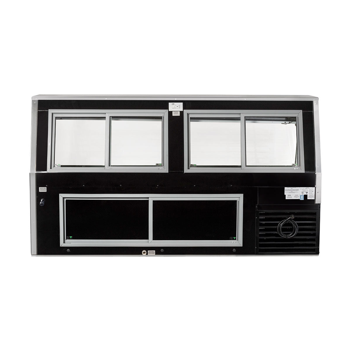 Howard-McCray SC-CMS35-12-BE-LED 143" Double Duty Flat Refrigerated Meat Display Case
