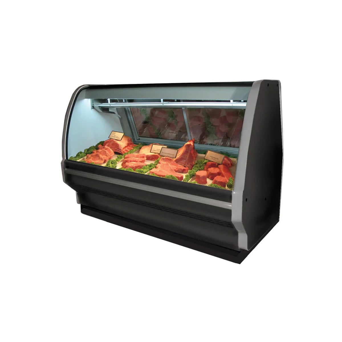 Howard-McCray SC-CMS40E-4C-S-LED 52" Single Duty Curved Refrigerated Meat Display Case