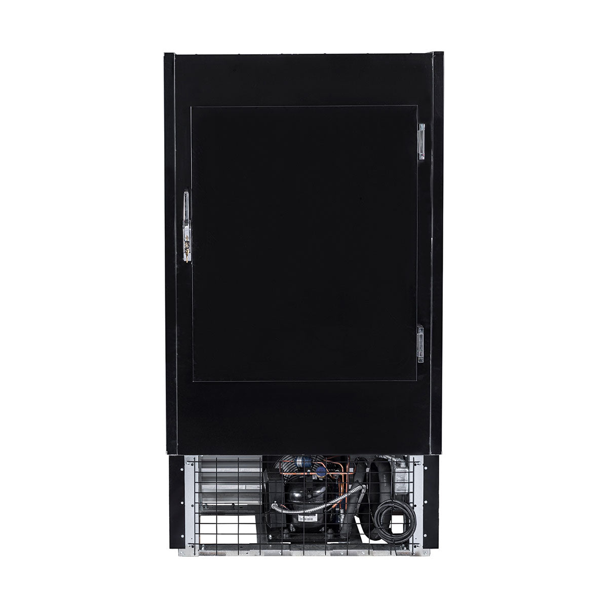 Howard-McCray SC-OD30E-3-SW-B 39" Vertical Multi-Purpose Open Merchandiser in Black, Self-Contained