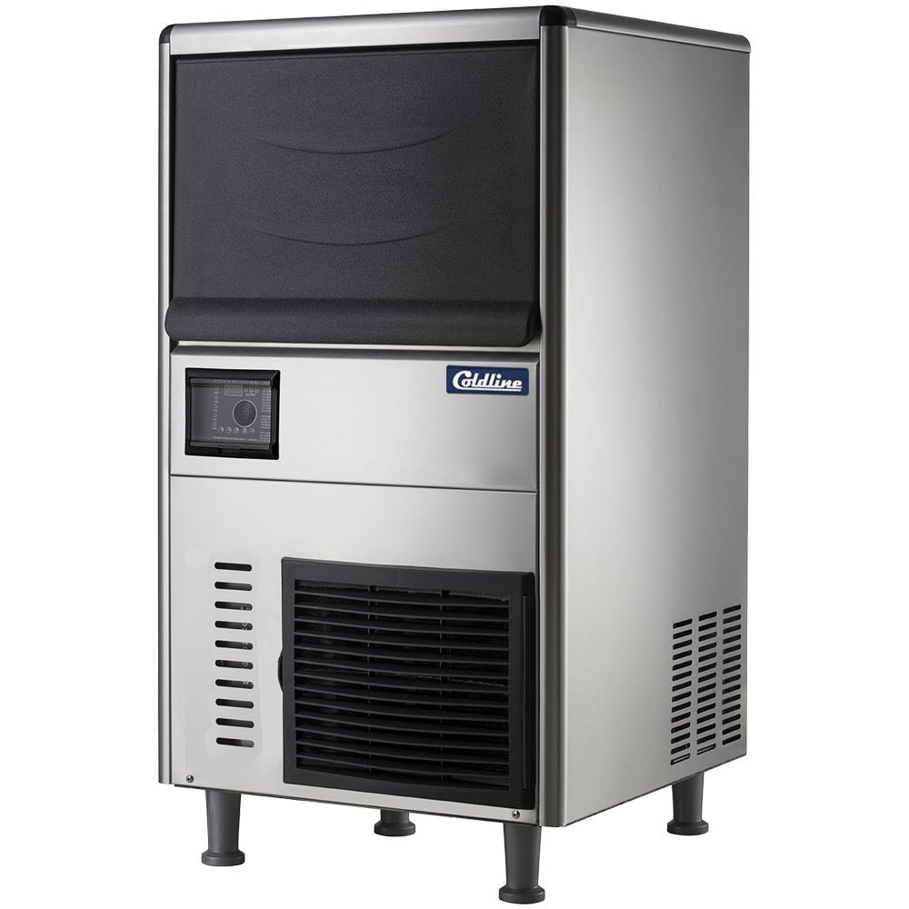 Coldline NU280 nugget ice machine, front view