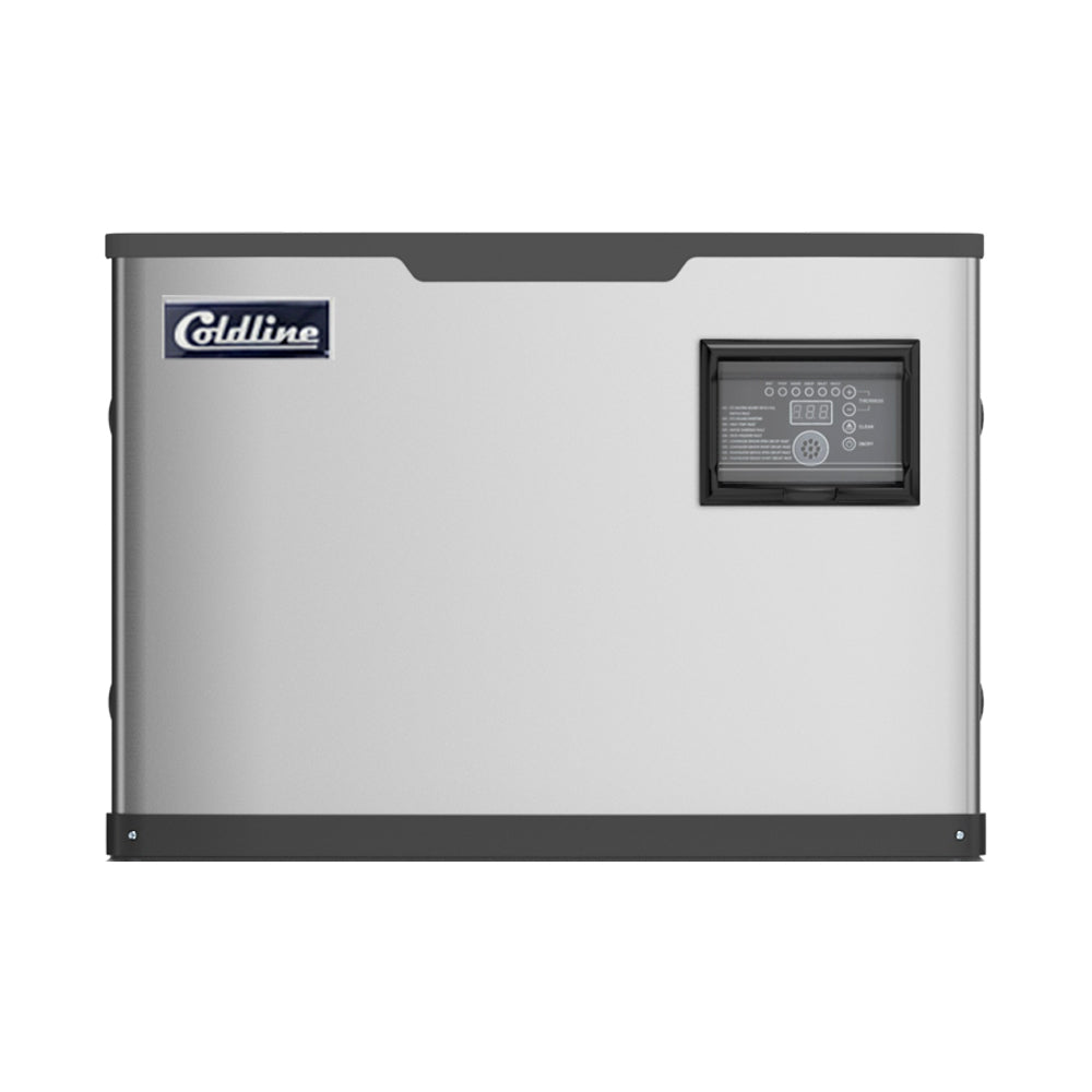 Coldline ICE550T-HA half cube modular ice machine head, front view