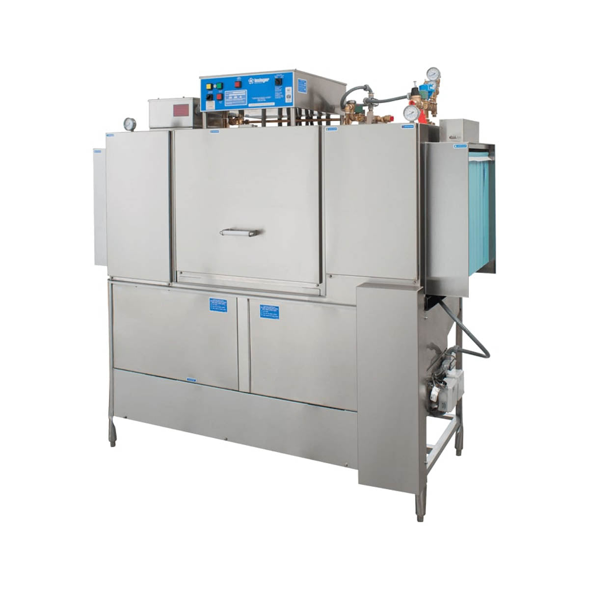Insinger SPEEDER (64") Conveyor Dishwasher, 277 Racks/Hr - 144 Gal/Hr - High Temp without Booster