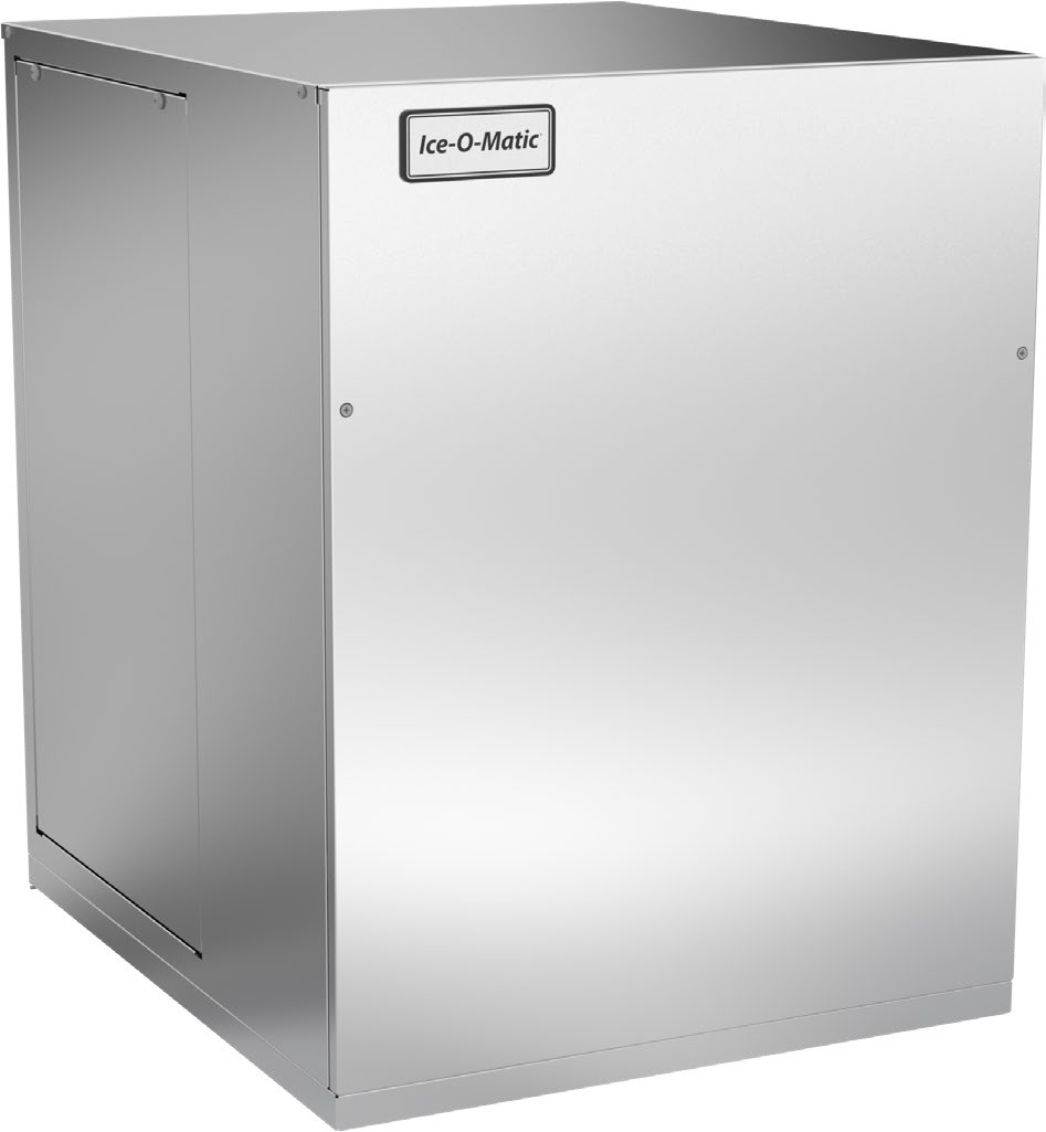 Ice-O-Matic HEM0650R49 Quartz nugget ice machine head, front angle view