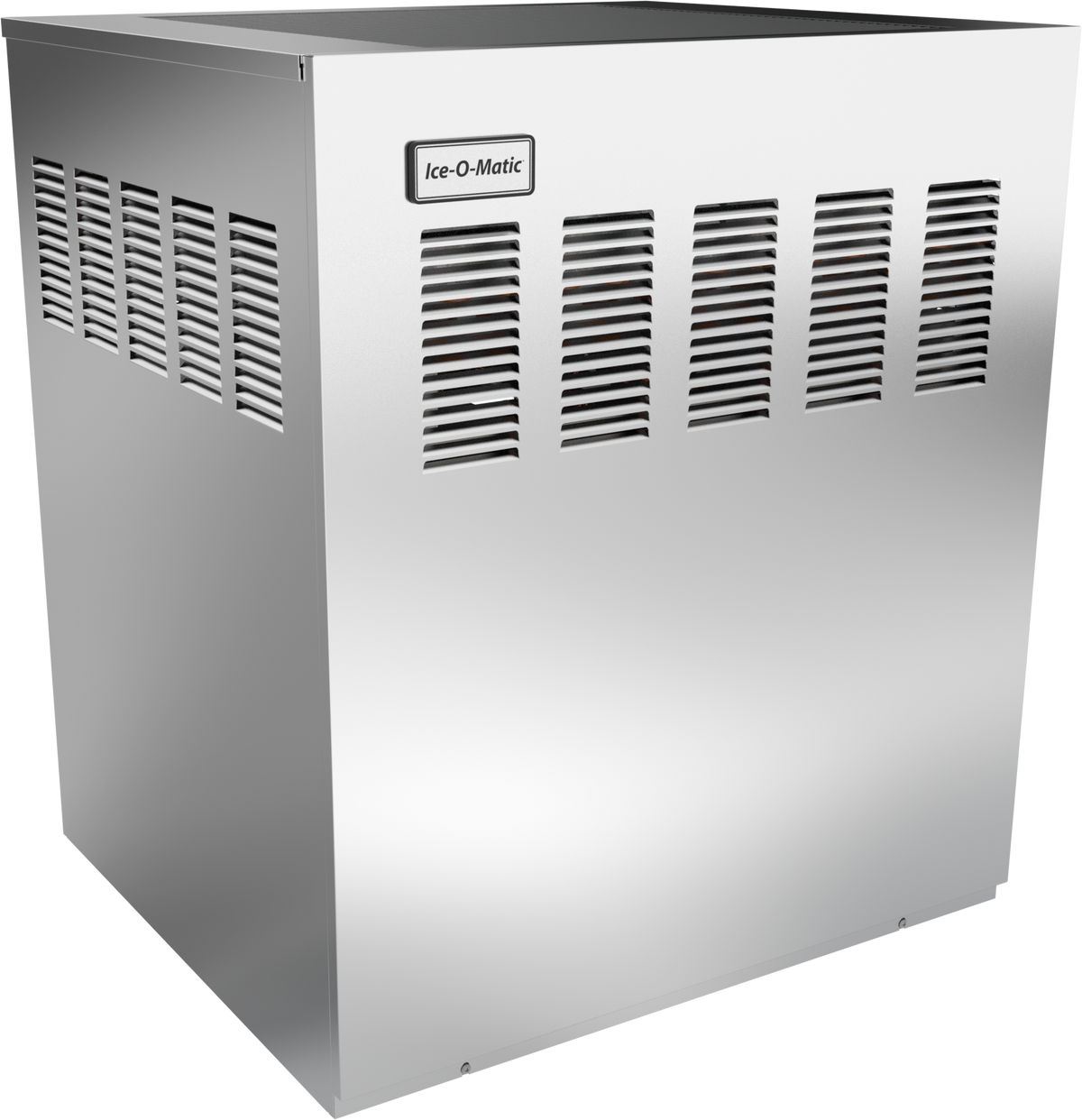 Ice-O-Matic ICE1506HT49 cube ice machine head, front angle view