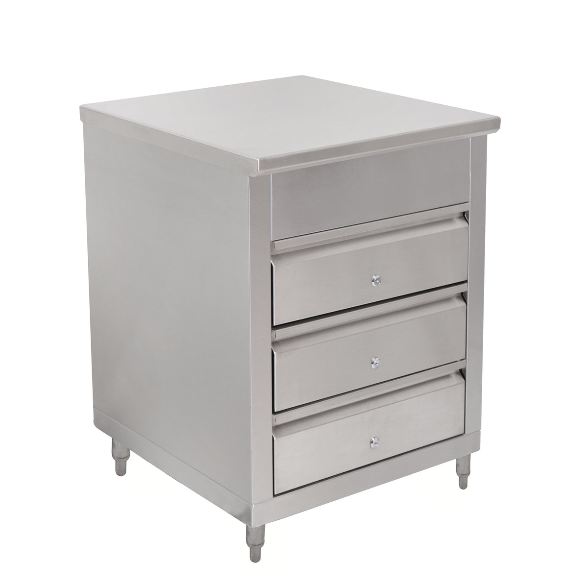 John Boos 4CD4-3024-L Drawer Cabinet, 24"W X 30"D X 35-3/4"H