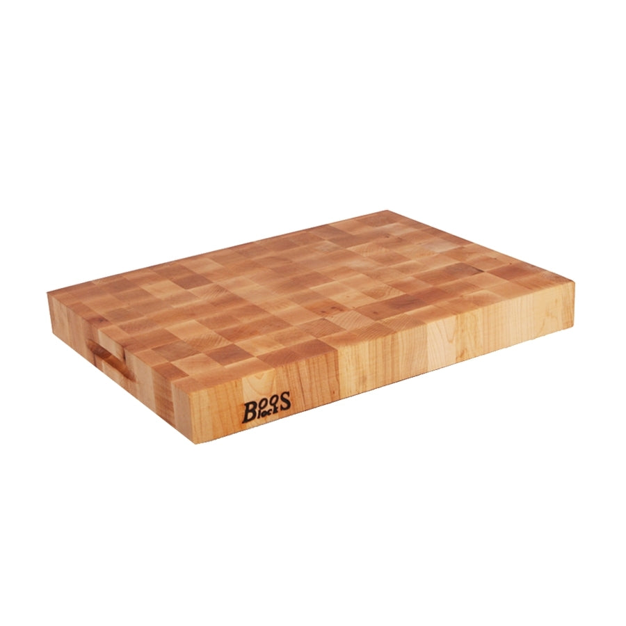 John Boos CCB3624 - 36" x 24" x 4" End Grain Cutting Board, Northern Hard Rock Maple, Oil