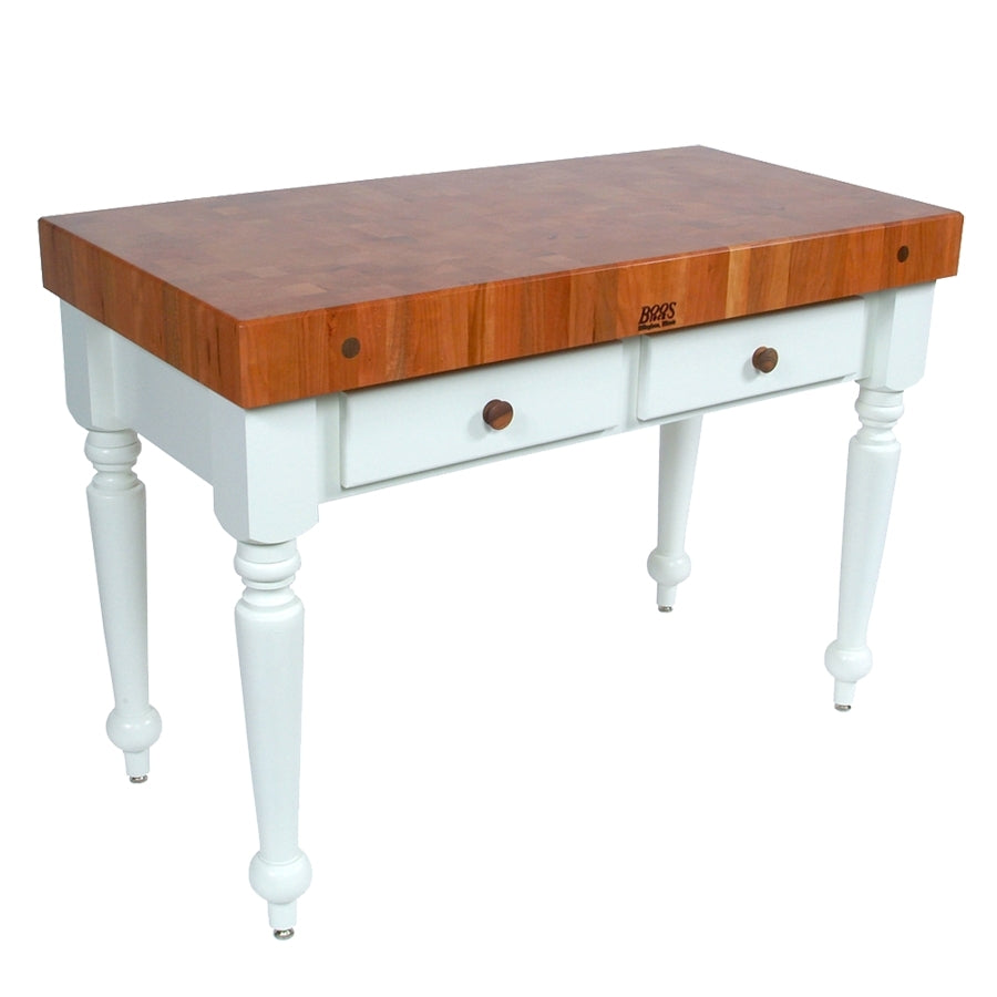 John Boos CHY-CUCR05-SHF Heritage Rustica Butcher Block