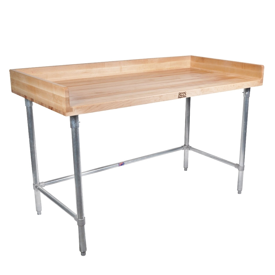 John Boos DNB15-X Work Table, Baker'S Top, 72"W X 36"D X 39-1/4"H Overall Size