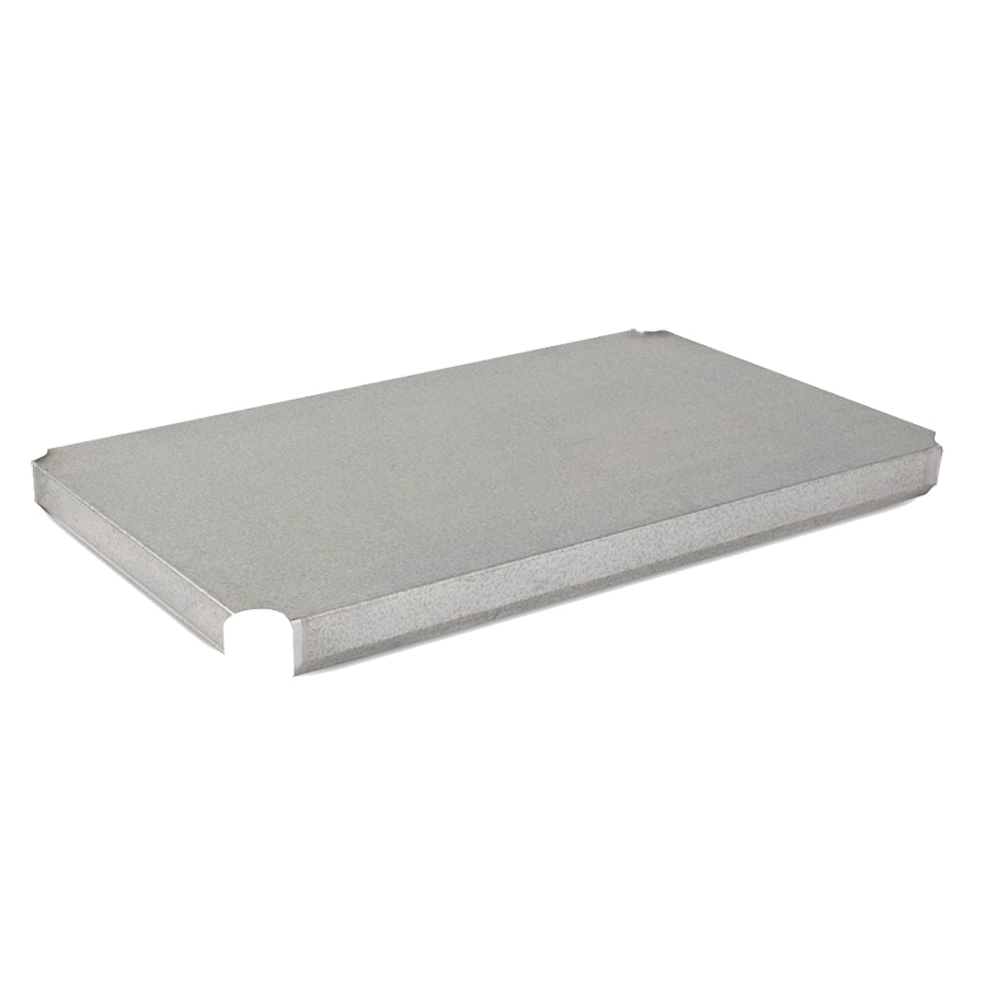John Boos GLS948 Work Table Undershelf, 108"W X 48"D, 16 Ga. Galvanized Steel