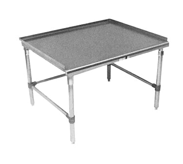John Boos GS6-2448SBK Equipment Stand, 48"W X 24"D X 24"H