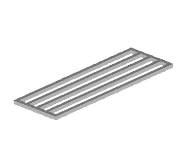 John Boos JB15TC Work Table Dunnage Undershelf, 36"W X 36"D, Stainless Steel