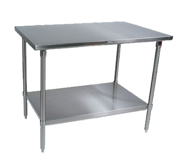 John Boos ST6-2496SSK-X Work Table, 96"W X 24"D