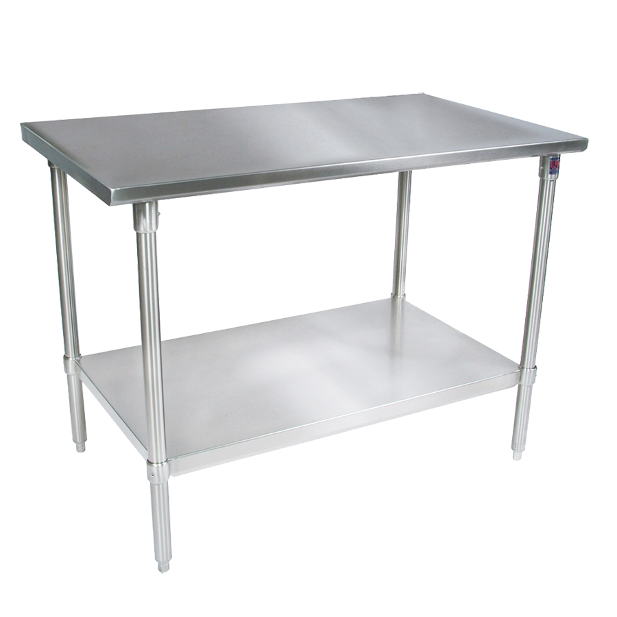 John Boos ST6-3684SSW Work Table, 84"W X 36"D