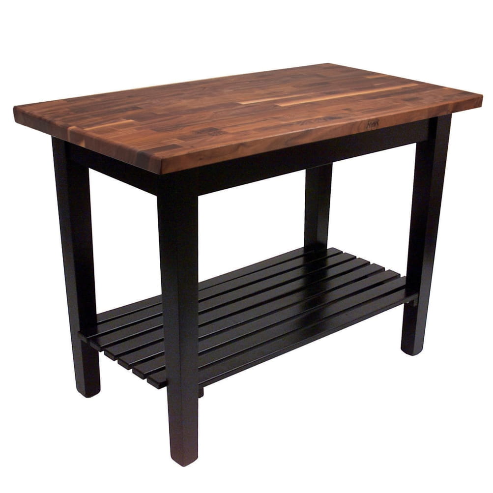 John Boos WAL-C3625-S Blended American Black Walnut Table