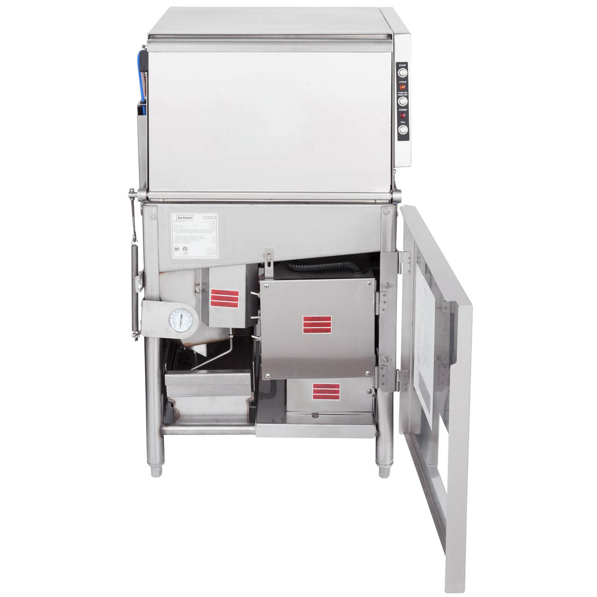 Jackson WWS DELTA 5-E 24-1/2" Door Type Undercounter Glasswasher, Low Temp - 1404 Glass/Hr - 115V