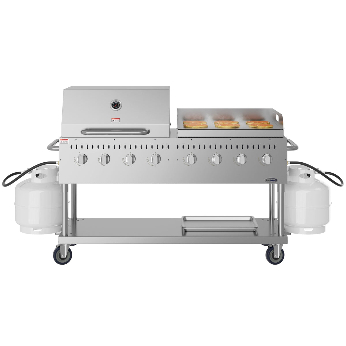 KoolMore CGKIT6-D30G30 60-Inch Outdoor Kitchen Propane Grill — 8 Burners