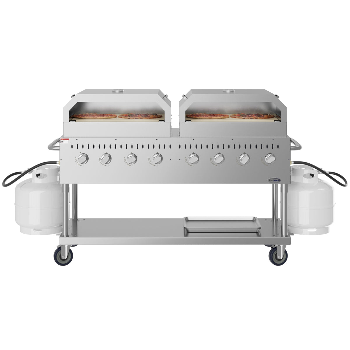 KoolMore CGKIT6-P30P30 60-Inch Outdoor Kitchen Propane Grill — 8 Burners