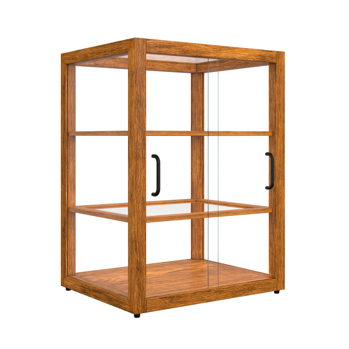 KoolMore KM-BDW-25L 21-Inch Non-Refrigerated Wooden Display Case