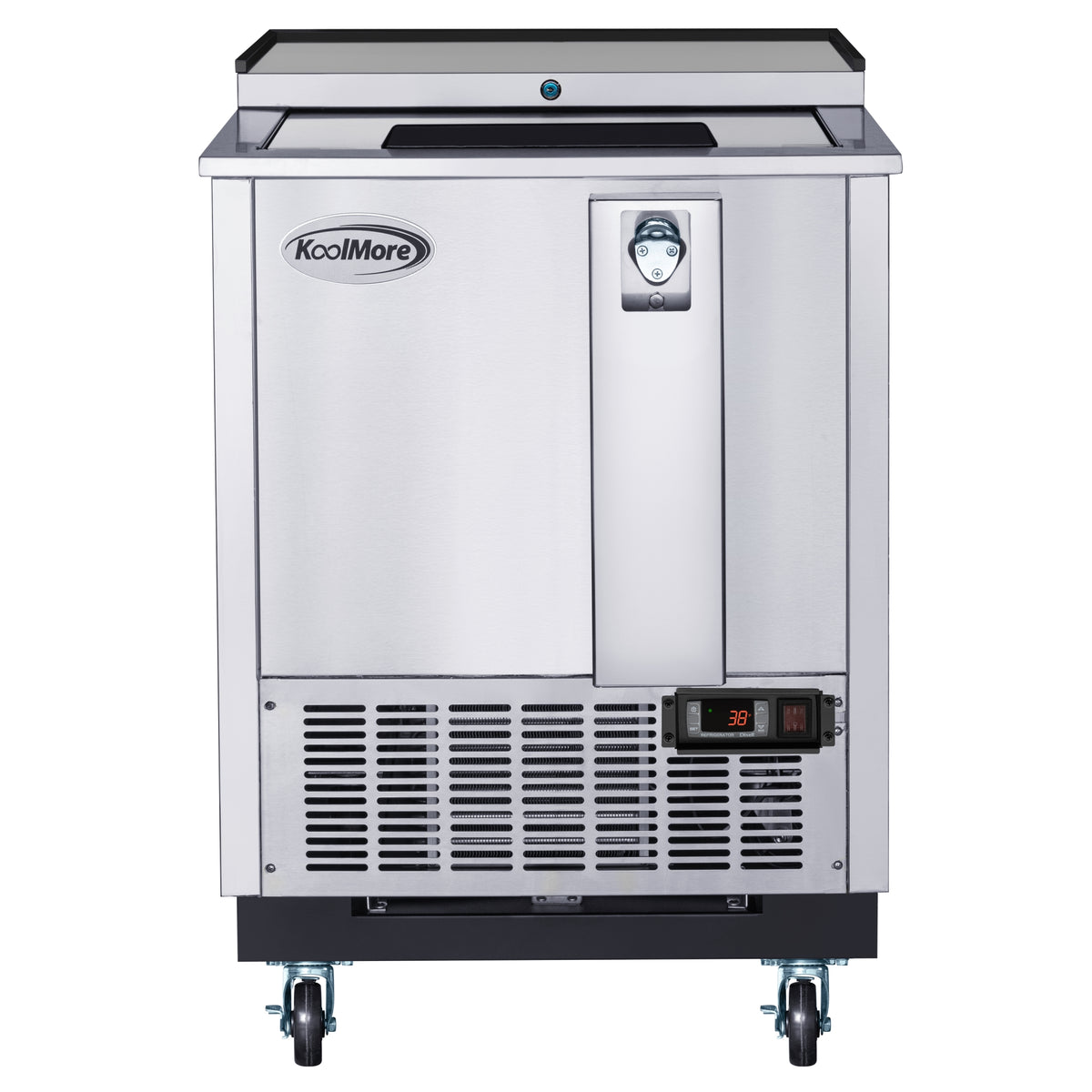 KoolMore KM-BOC25-SS 25-Inch Bottle Cooler β 5 cu. ft., 1 Drawer