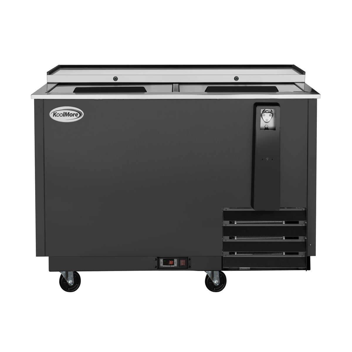KoolMore KM-BOC50-BK 50-Inch Bottle Cooler β 14 cu. ft., 2 Doors
