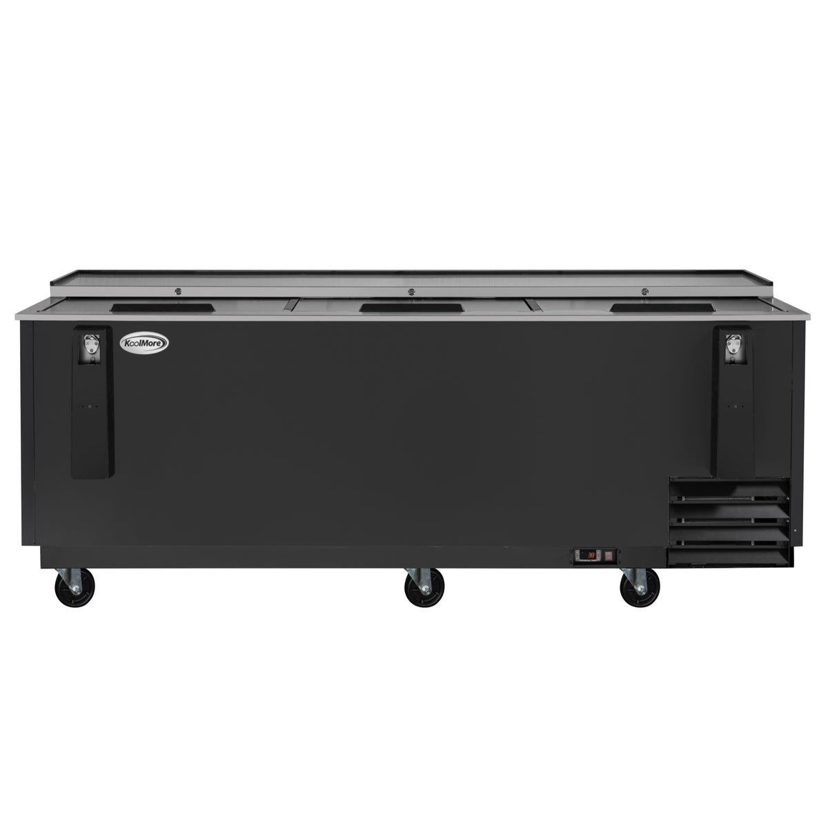 KoolMore KM-BOC95-BK 95-Inch Bottle Cooler β 30 cu. ft., 3 Doors