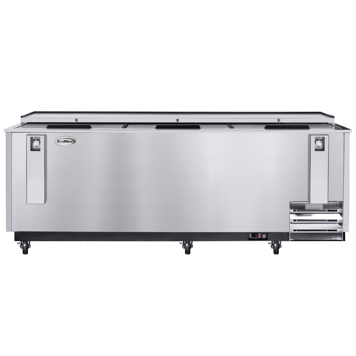 KoolMore KM-BOC95-SS 95-Inch Bottle Cooler β 30 cu. ft., 3 Doors