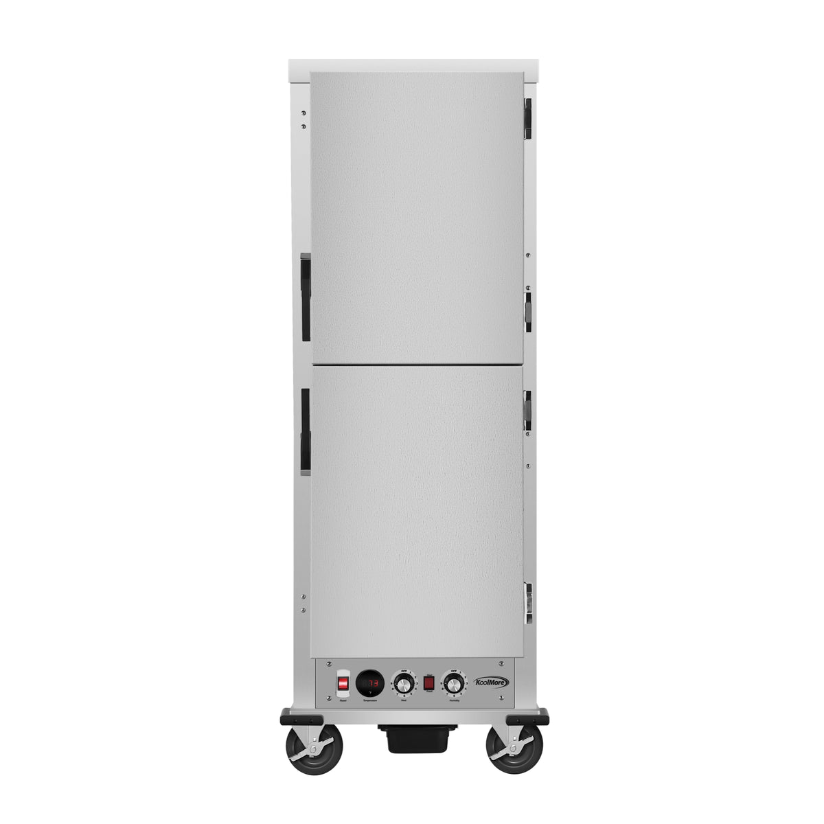 KoolMore KM-CHP36-SIDD 33-Inch Holding / Proofing Cabinet β 2 Doors, Silver