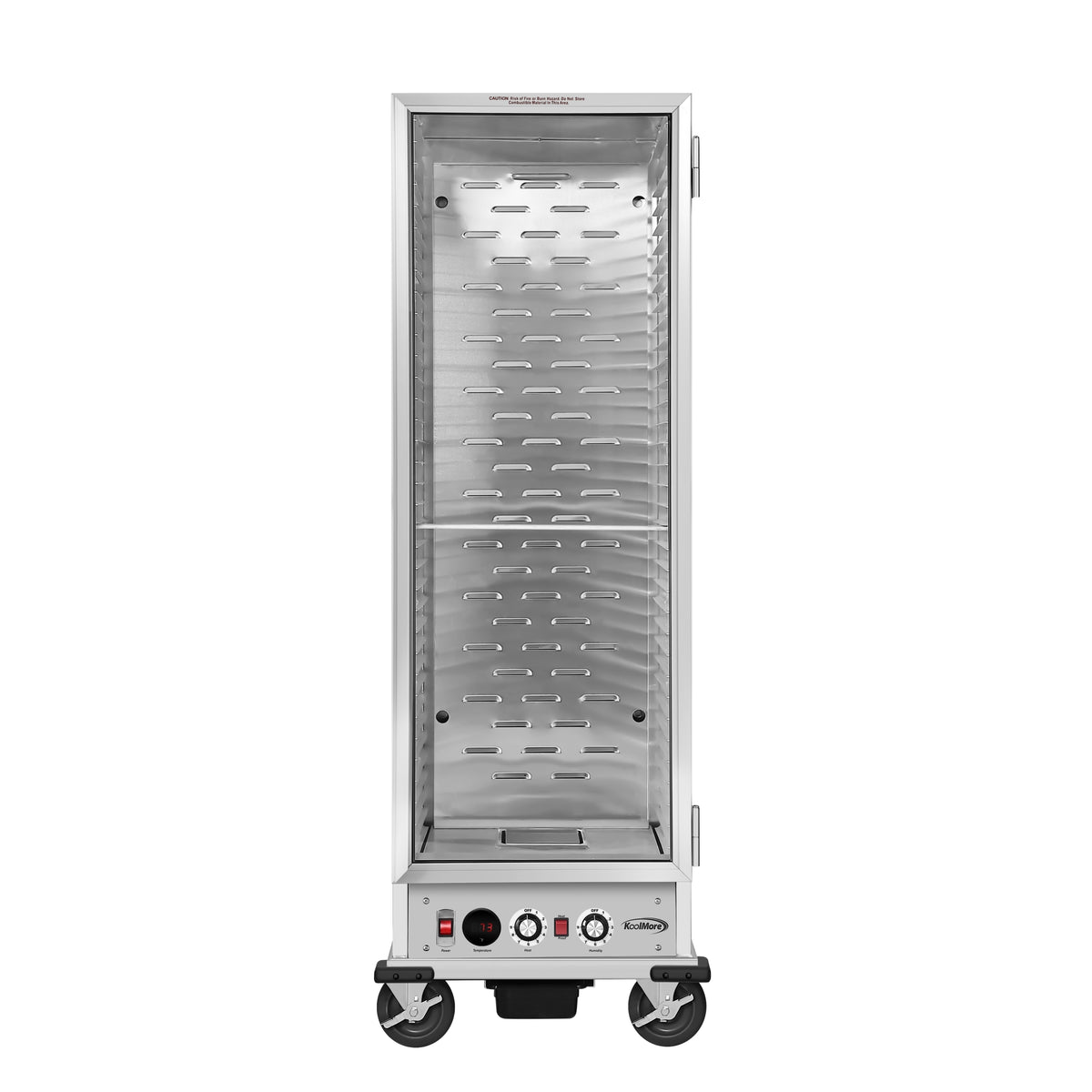 KoolMore KM-CHP36-SNGL 33-Inch Proofing Cabinet β 1 Door, Silver