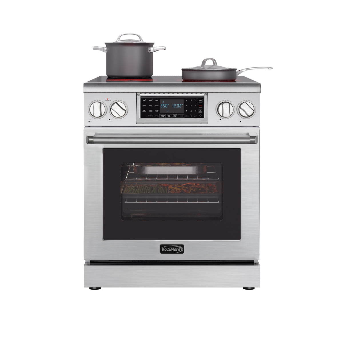 KoolMore KM-EPR-30TDP-SS 30-Inch Electric Range β Stainless-Steel