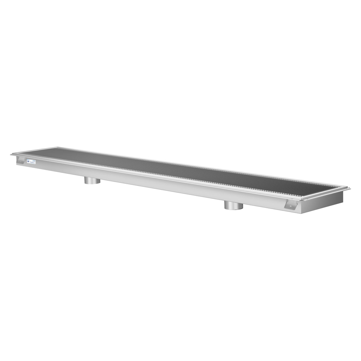 KoolMore KM-FTG-1854 18 x 54-Inch Stainless Steel Floor Trough Drain — Stainless-Steel