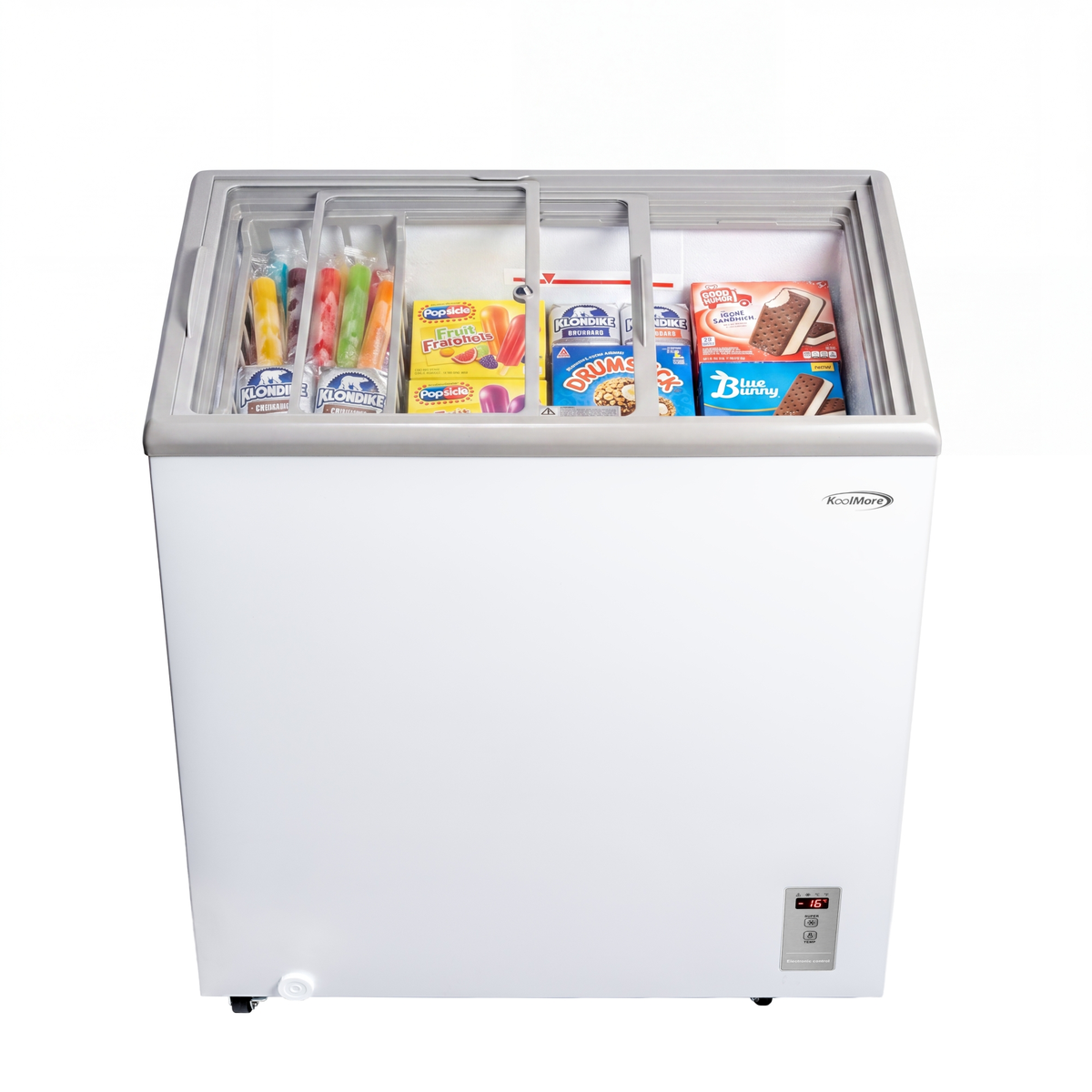 KoolMore KM-ICD-70C 30-Inch Ice Cream Dipping Cabinet β 7 cu. ft., 2 Doors