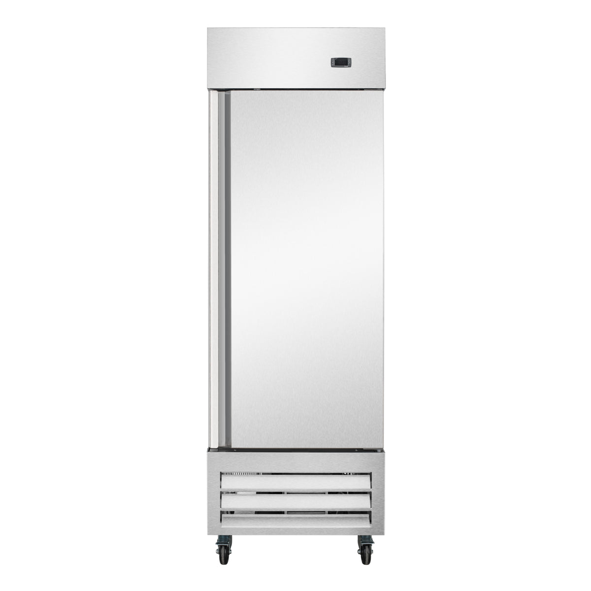 KoolMore KM-RIC-1DSS 27-Inch Refrigerator / Freezer Combination β 23 cu. ft., 1 Door, Stainless-Steel