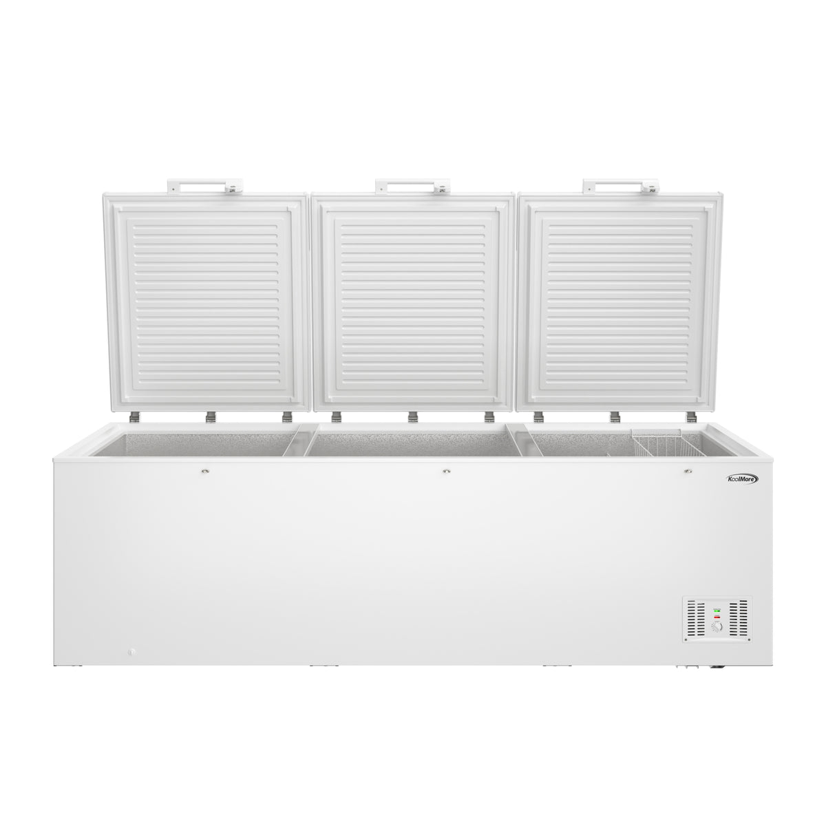 KoolMore KM-SCF-50C 100-Inch Chest Freezer β 50 cu. ft., 3 Doors