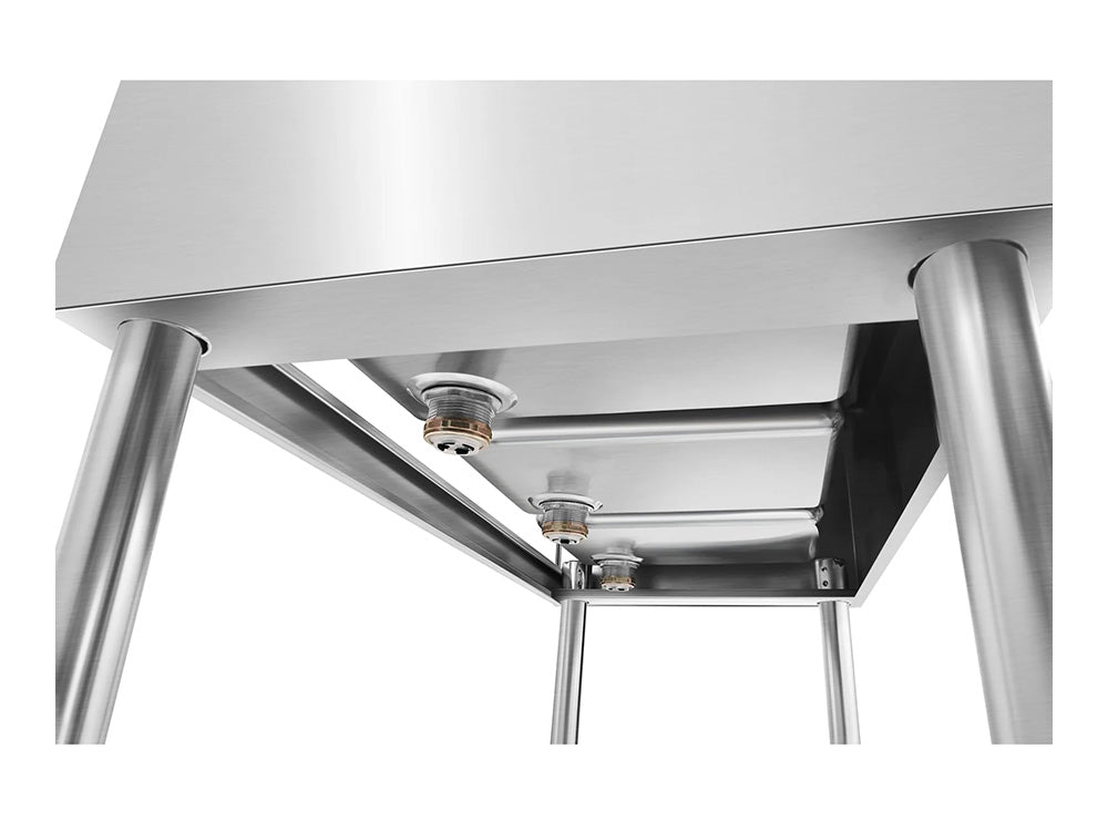 KoolMore SBR3B38-320 38-Inch Underbar Sink — Brushed Stainless-Steel