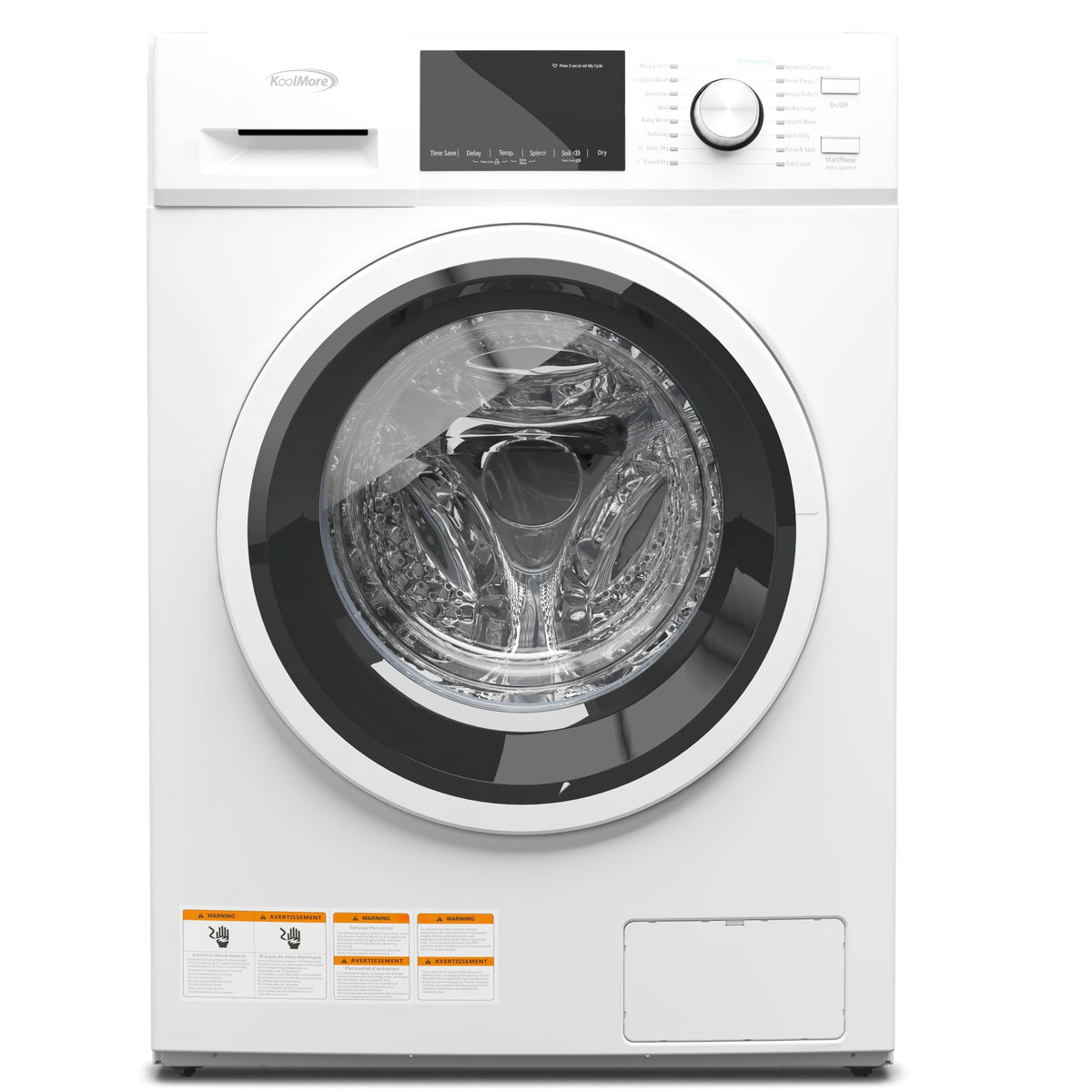 KoolMore FLC-3CWH All-in-One Washer / Dryer — 2.7 cu. ft.
