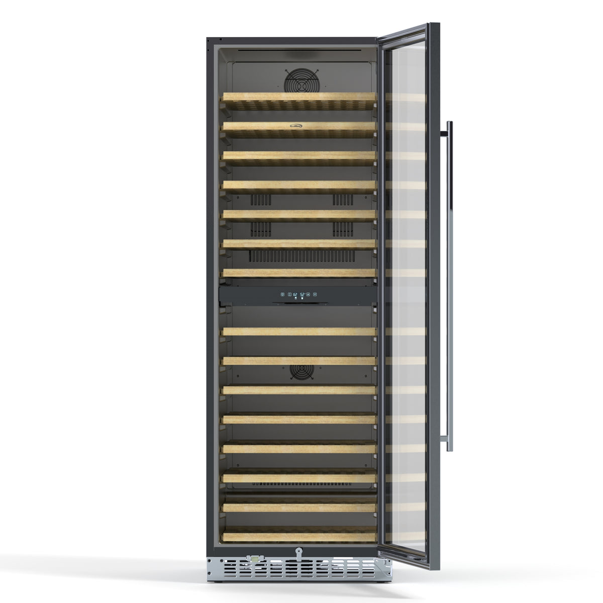 KoolMore KM-CW155DZ-SS 23-Inch Wine Cooler — 15.1 cu. ft., 1 Door, Black