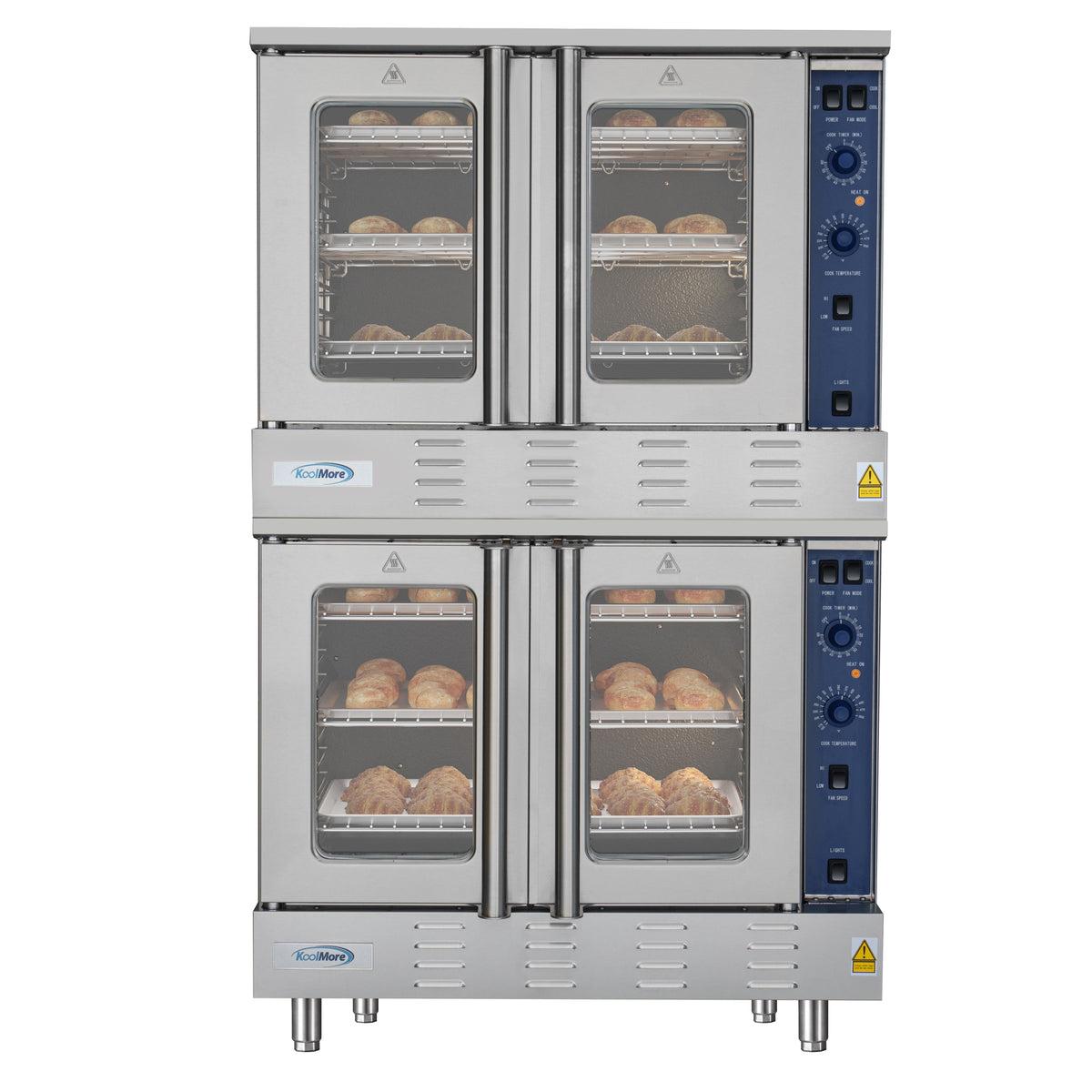 KoolMore KM-DCCO54-NG 38-Inch Gas Convection Oven β Stainless-Steel