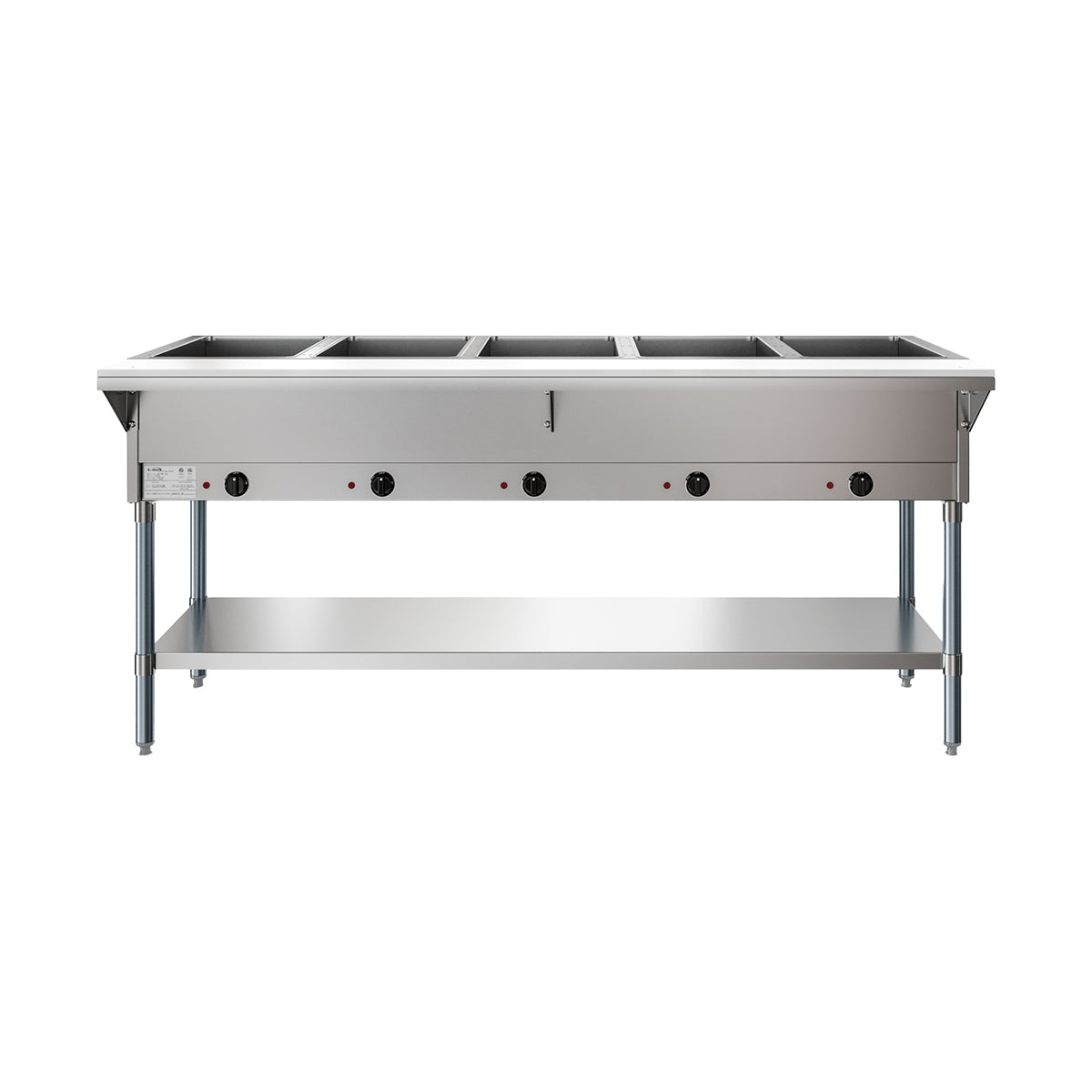 KoolMore KM-OWS-5 Steam Table β Stainless-Steel