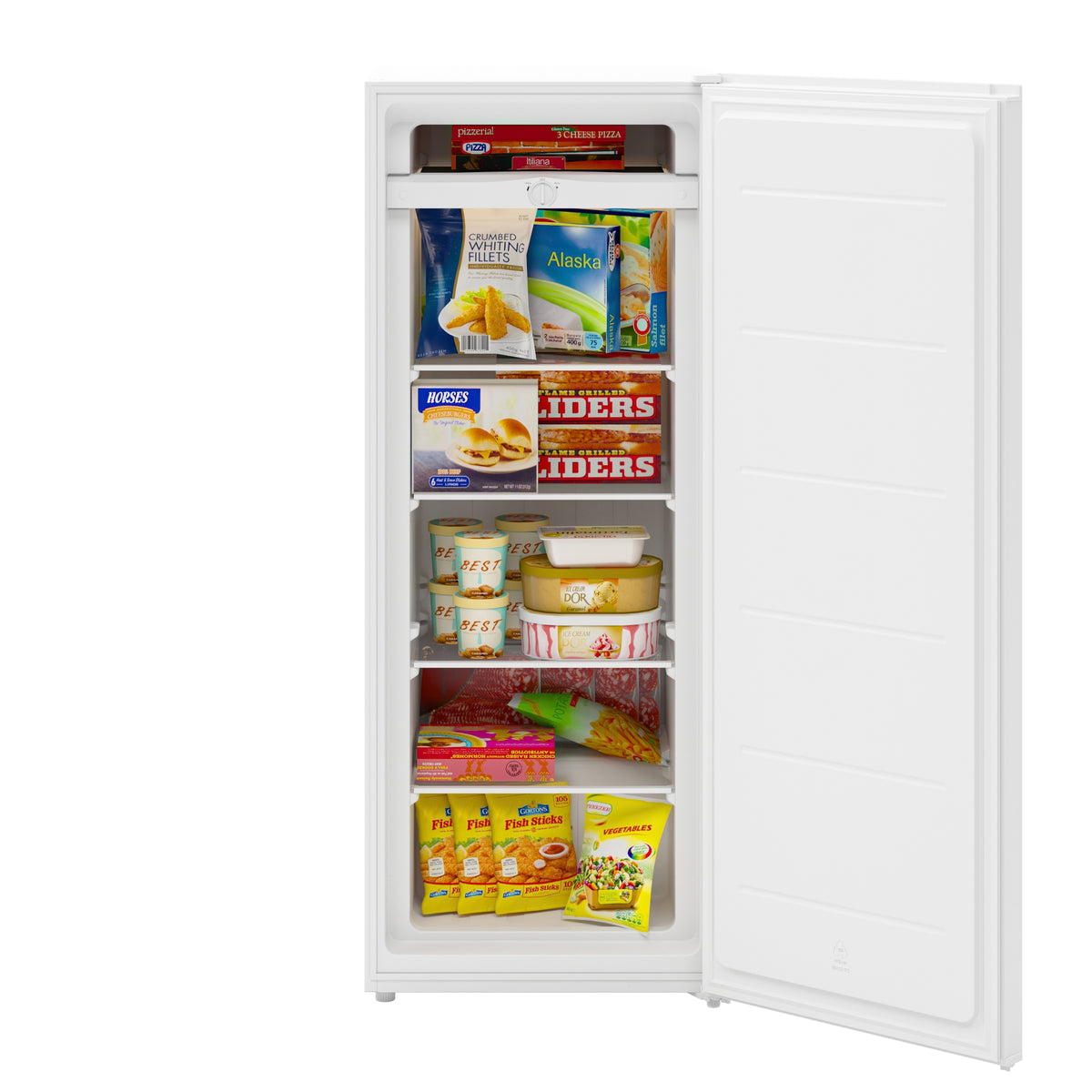KoolMore RUF-7C Reach-In Freezer β 7 cu. ft.